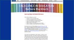 Desktop Screenshot of barbarablackburnonline.com